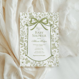 Inbjudan till nallens babyvisningsprogram | Elegan