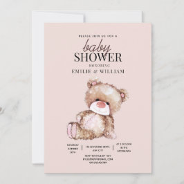 Inbjudan till nallens babyvisningsprogram kan vänt