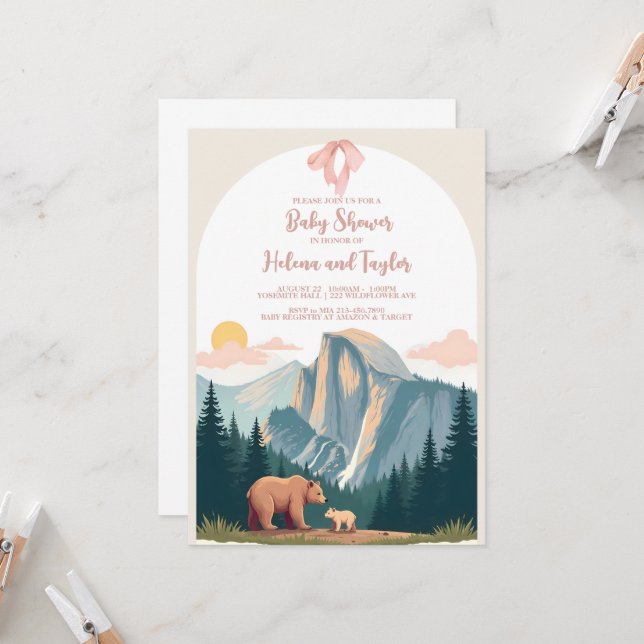 Inbjudan till nationalparkens babyskor | Baby Rosa (Fram/Back In Situ)