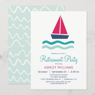 Inbjudan till Nautical Sailboat Pension Party
