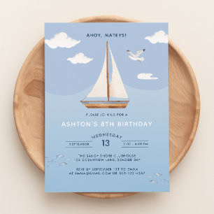 Inbjudan till Nautical Sailing Boat Barns födelsed