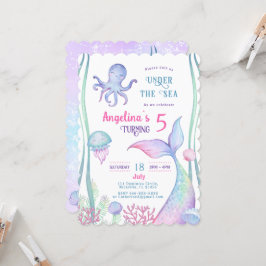 Inbjudan till nautisk födelsedag