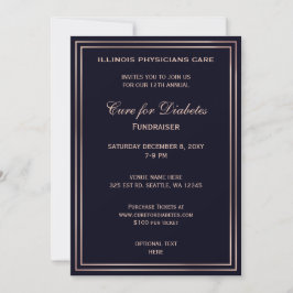 Inbjudan till Navy Classy Corporate Party