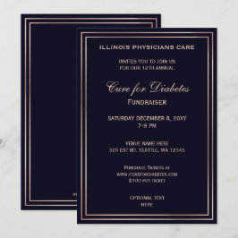 Inbjudan till Navy Classy Corporate Party