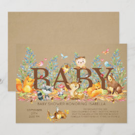 Inbjudan till Neutralten Babykläder för Rustic Woo