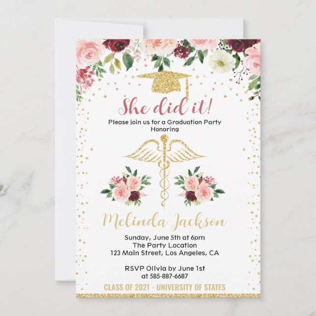 Inbjudan till Nurse Studenten (Framsida)