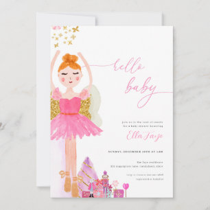 Inbjudan till Nutcracker Sugarplum Fairy Baby Show