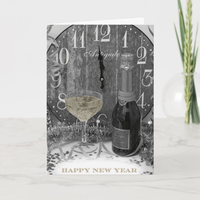 Inbjudan till nya år i finare (Framsida)