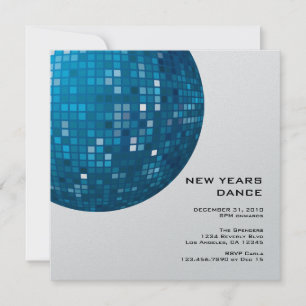Inbjudan till nya årsparter i Disco-natt