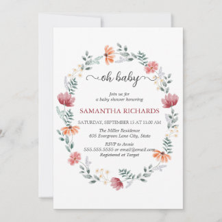 Inbjudan till nyare elegant-babydusch-babydusch