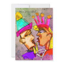 Inbjudan till nyåret Kväll