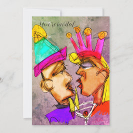 Inbjudan till nyåret Kväll