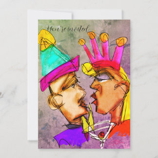 Inbjudan till nyåret Kväll