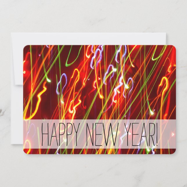 Inbjudan till Nyårsafton för Helgdag-Ljus (Framsida)