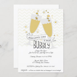 Inbjudan till nyårsafton nattparti