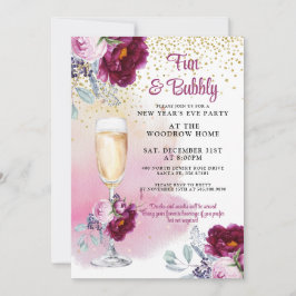 Inbjudan till nyårsafton-part