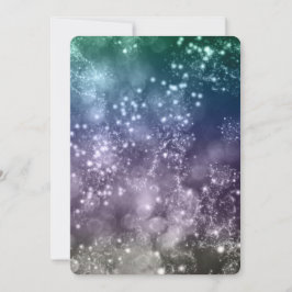 Inbjudan till nyårsafton-partiet Mix Färg Bokeh 8