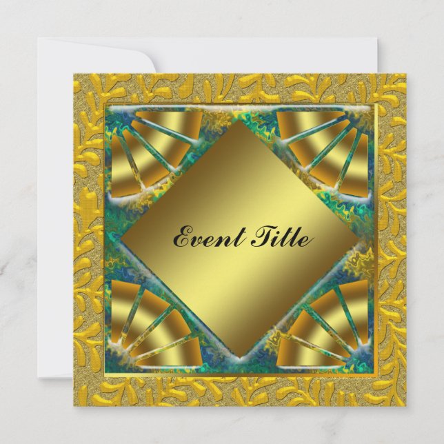 Inbjudan till Nyårsdagen-part (Framsida)