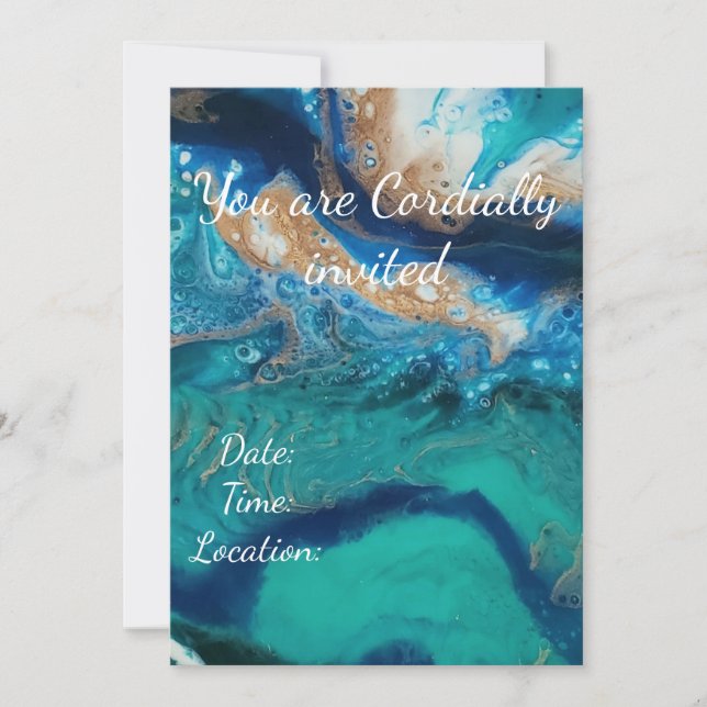 Inbjudan till oceanskoder (Framsida)