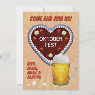 Inbjudan till oktoberfest