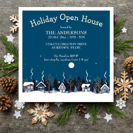 Inbjudan till öppen helgdag-part för vinterby