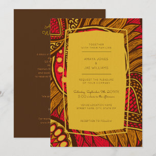 Inbjudan till organisationen African Ankara Red Bl
