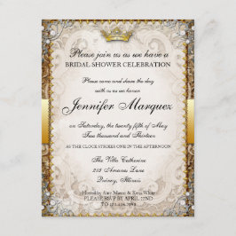 Inbjudan till Ornate Fairytale Storybook Möhippa