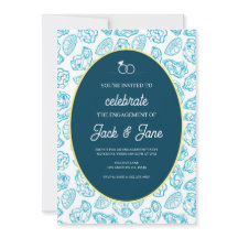 Inbjudan till ostronFörlovningsfest