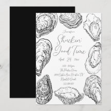 Inbjudan till ostronskalsparty