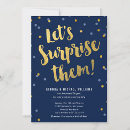 Inbjudan till överraskningsfest för par