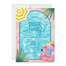 Inbjudan till Palm Springs poolparty
