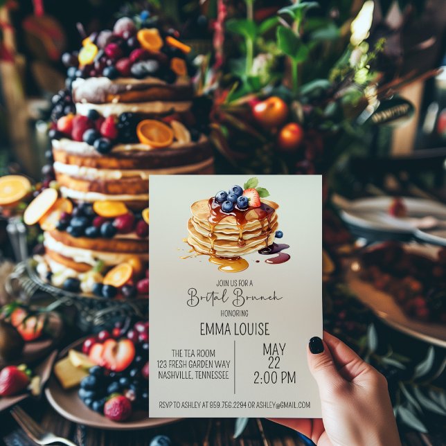 Inbjudan till Pancake Möhippa Brunch (Skapare uppladdad)