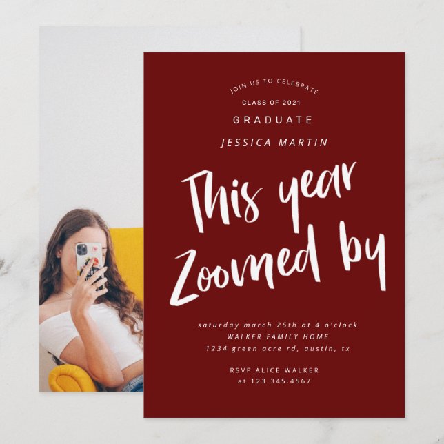 inbjudan till pandemi-fotogrupp i studenten (Fram/baksida)