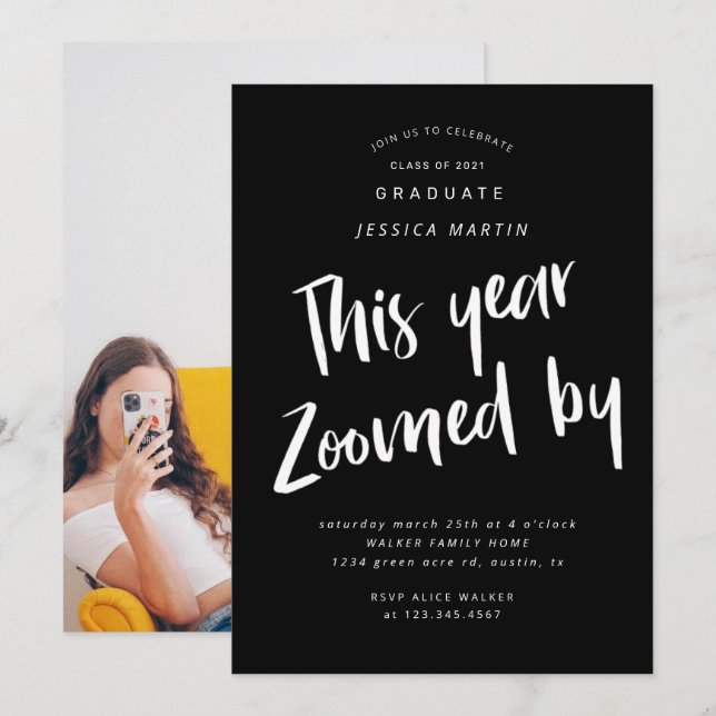 inbjudan till pandemi-fotogrupp i studenten (Fram/baksida)