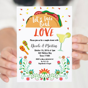 Inbjudan till par Möhippa Fiesta med Taco