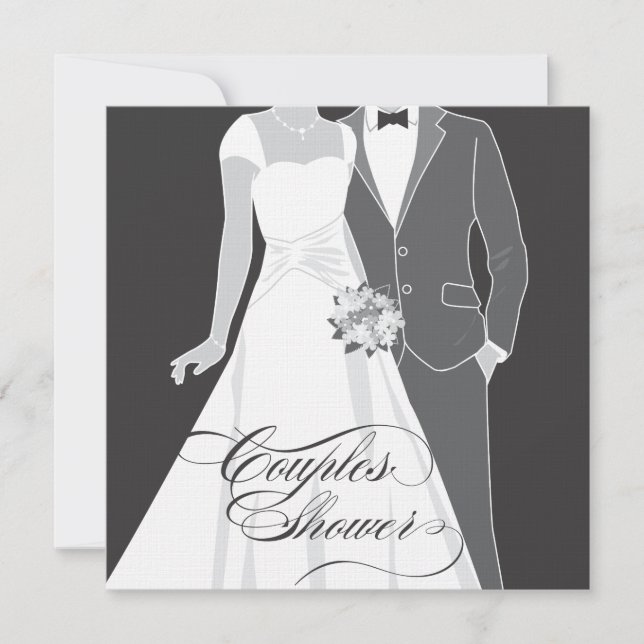 Inbjudan till Par Shower (Framsida)