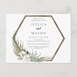 Inbjudan till Par till bohemiskt andningsskydd