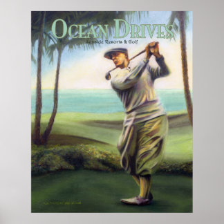 Inbjudan till Paradise av Mike Massengale Poster