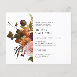 Inbjudan till Paren för budgetflöde Flygblad