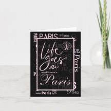 Inbjudan till Paris-liv går vidare