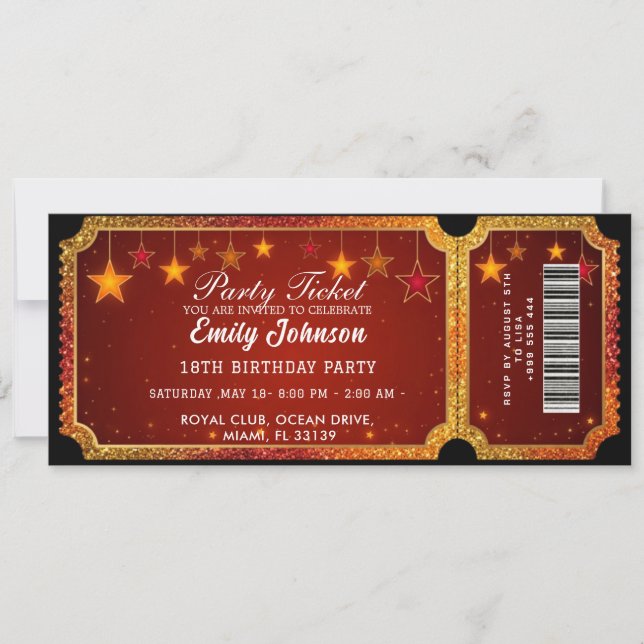 Inbjudan till partibiljett 2026 (Framsida)