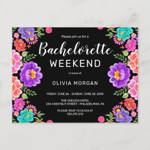 Inbjudan till partiet Fiesta Bachelorette Helg