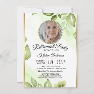 Inbjudan till partiet Greenery Pension