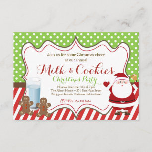 Inbjudan till partiet Mjölk & Cookies Santa Chrism
