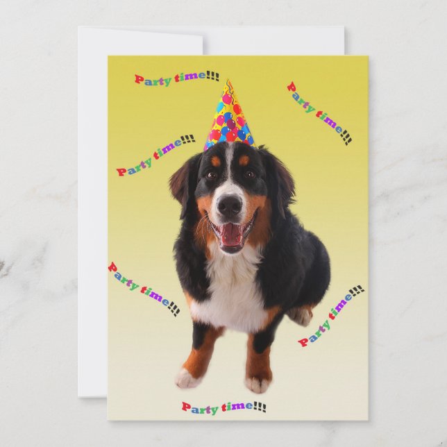 Inbjudan till party (Framsida)