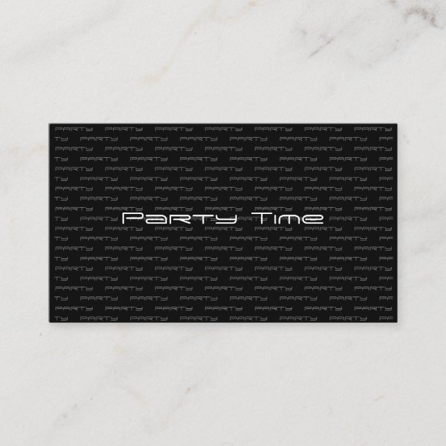 Inbjudan till Party Bachelor Firande Party (Framsida)