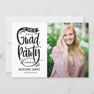 Inbjudan till Party Banner EDITABLE FÄRG Studenten