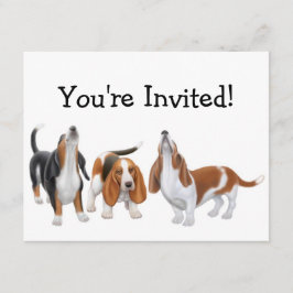 Inbjudan till Party Bassets
