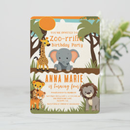 Inbjudan till party-djur i Barns födelsedag - Anpa