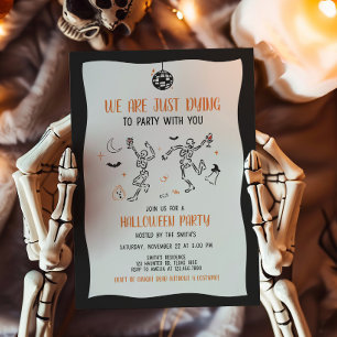 Inbjudan till Party Halloween fest